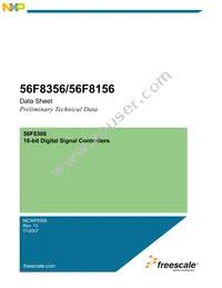 MC56F8156VFVE Datasheet Cover