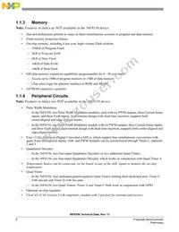 MC56F8156VFVE Datasheet Page 6