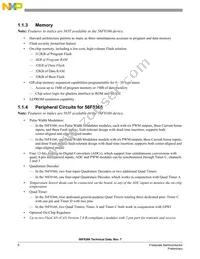 MC56F8166VFVE Datasheet Page 6