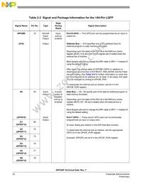 MC56F8166VFVE Datasheet Page 22