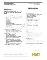 MC56F82316VLF Datasheet Cover