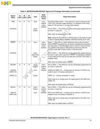 MC56F8255MLD Datasheet Page 19