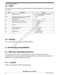 MC56F82643VLC Datasheet Page 20