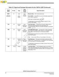 MC56F8335MFGE Datasheet Page 22