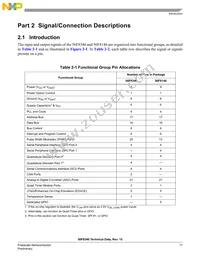 MC56F8346VFVER2 Datasheet Page 17