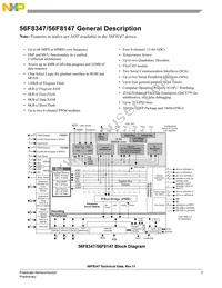 MC56F8347VVFE Datasheet Page 3
