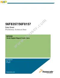 MC56F8357VVFE Datasheet Cover