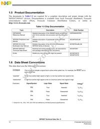MC56F8367VVFE Datasheet Page 14