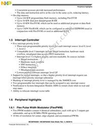 MC56F84565VLKR Datasheet Page 7