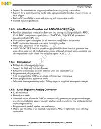 MC56F84565VLKR Datasheet Page 9