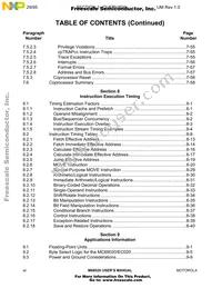MC68020RC33E Datasheet Page 8