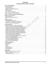 MC68160AFB Datasheet Page 3