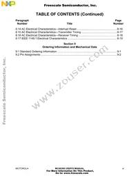 MC68306FC16B Datasheet Page 10