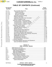 MC68340PV16VE Datasheet Page 12