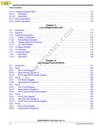 MC68908GR16VFJE Datasheet Page 12