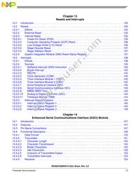 MC68908GR16VFJE Datasheet Page 13