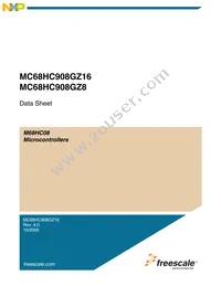 MC68908GZ8MFJE Datasheet Cover
