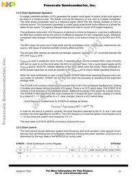 MC68CK331CAG16 Datasheet Page 23