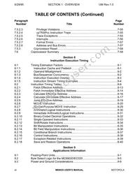 MC68EC020AA25R Datasheet Page 8