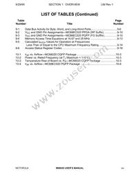 MC68EC020AA25R Datasheet Page 15