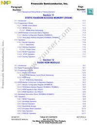 MC68F375MZP33R2 Datasheet Page 15