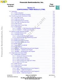 MC68F375MZP33R2 Datasheet Page 16