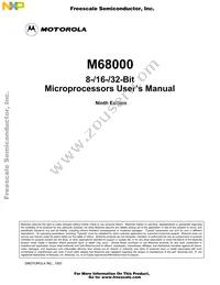 MC68HC001CEI8 Datasheet Cover