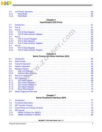 MC68HC11D0CFNE3R Datasheet Page 9