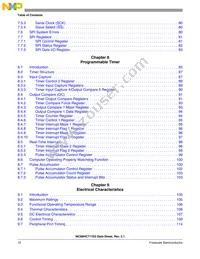 MC68HC11D0CFNE3R Datasheet Page 10