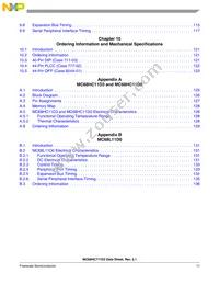 MC68HC11D0CFNE3R Datasheet Page 11