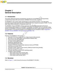MC68HC11D0CFNE3R Datasheet Page 13