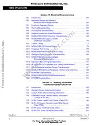 MC68HC11E0CFN2 Datasheet Page 12