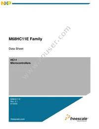 MC68HC11E1VFNE3 Datasheet Cover