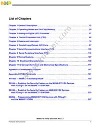 MC68HC11E1VFNE3 Datasheet Page 5