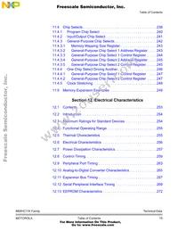 MC68HC11K1VFNE4 Datasheet Page 15