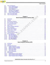 MC68HC705C9ACFBE Datasheet Page 9