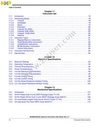 MC68HC705C9ACFBE Datasheet Page 10