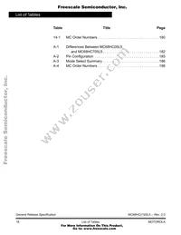 MC68HC705L5FUE Datasheet Page 18