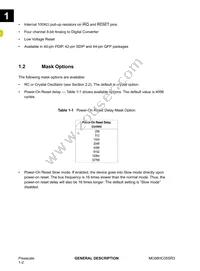 MC68HC705SR3CPE Datasheet Page 18