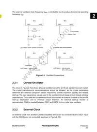 MC68HC705SR3CPE Datasheet Page 23