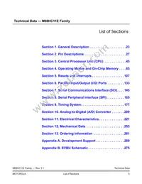 MC68HC711E9CFNE2 Datasheet Page 5