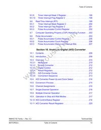MC68HC711E9CFNE2 Datasheet Page 13
