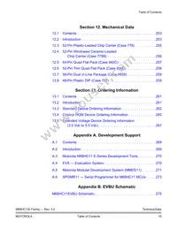 MC68HC711E9CFNE2 Datasheet Page 15