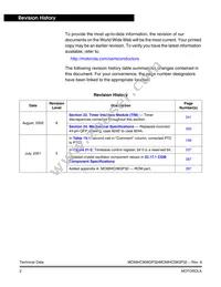 MC68HC908GP16CFB Datasheet Page 4