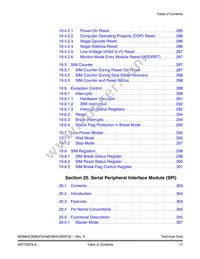 MC68HC908GP16CFB Datasheet Page 19