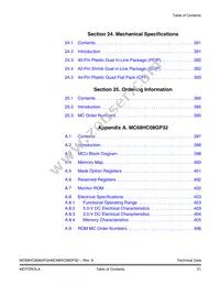 MC68HC908GP16CFB Datasheet Page 23
