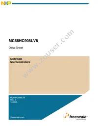 MC68HC908LV8CPBE Datasheet Cover