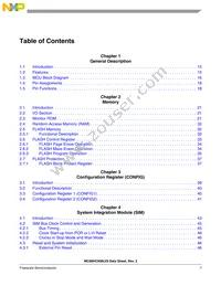 MC68HC908LV8CPBE Datasheet Page 7