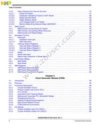 MC68HC908LV8CPBE Datasheet Page 8