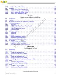 MC68HC908LV8CPBE Datasheet Page 11